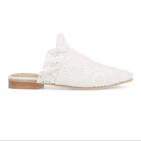 NWT Free People Eyelet Sienna Mule - Picture 3 of 5